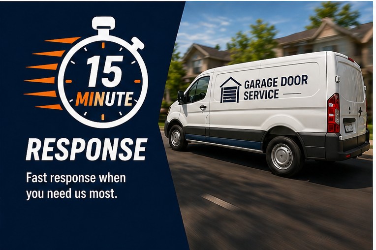 15-Minute Response — Fast response when you need us most