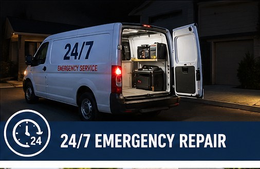24/7 emergency garage door repair